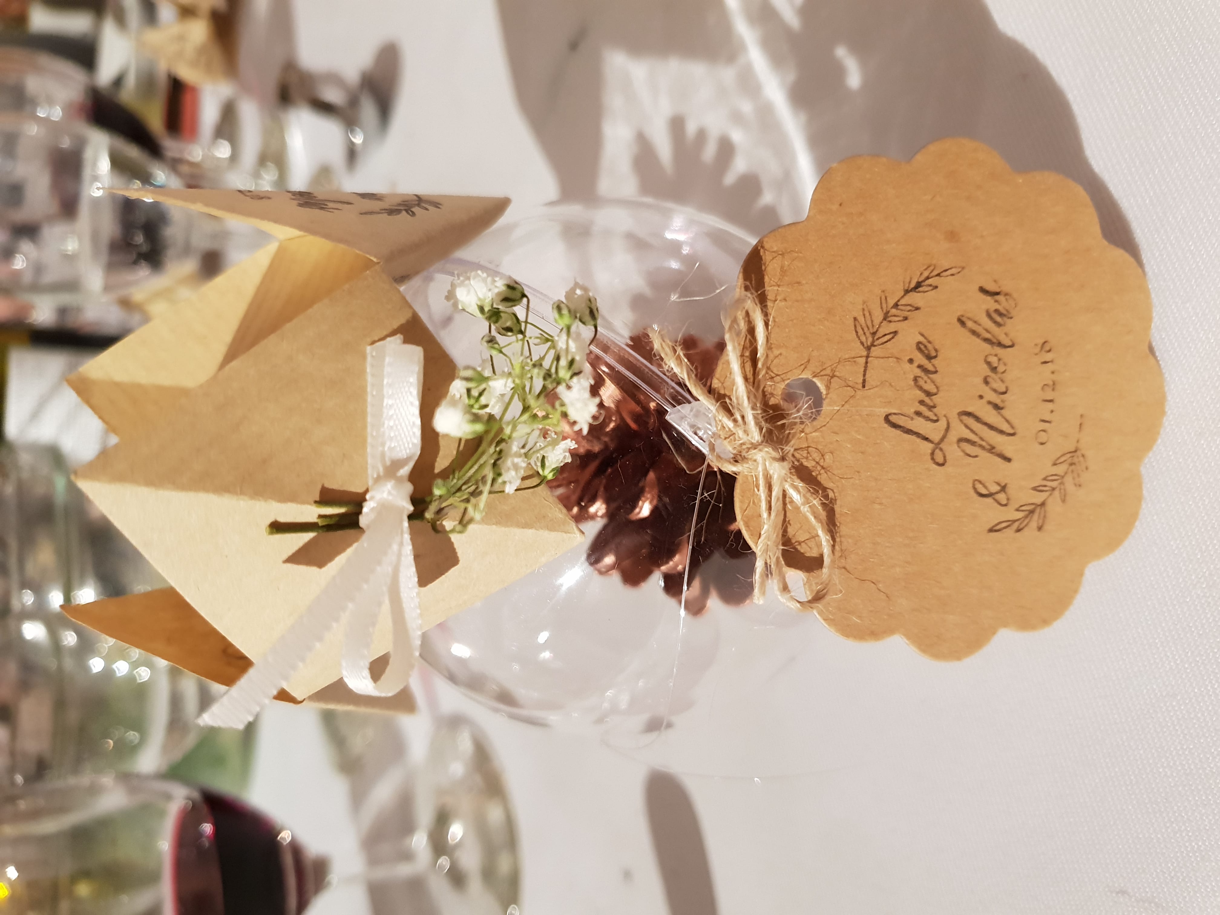 Notre déco de table revisitée par les invités