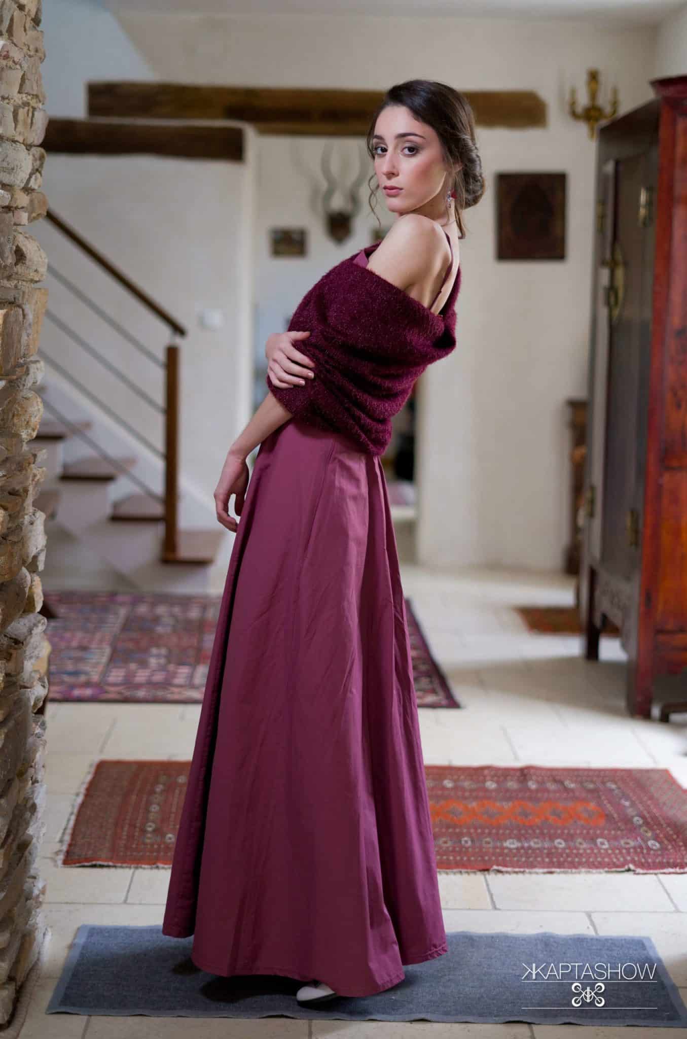 Etole chauffe épaules Miss Anastasia@kaptashow Etole chauffe épaules Miss Anastasia