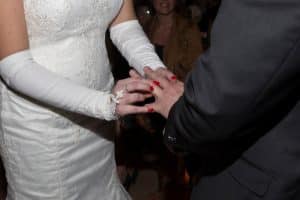 echange des alliances cérémonie laique