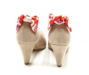 Collaboration Malefic shoes - les petits noeuds de Lucie