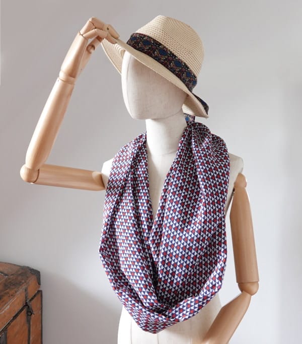 Foulard en soie femme Made In France
