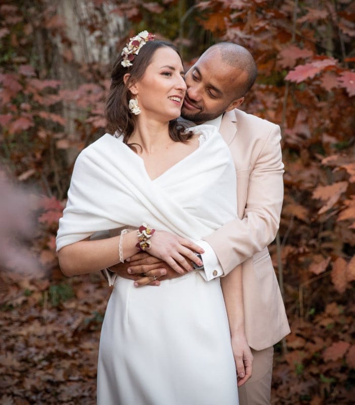 chauffe épaules mariage