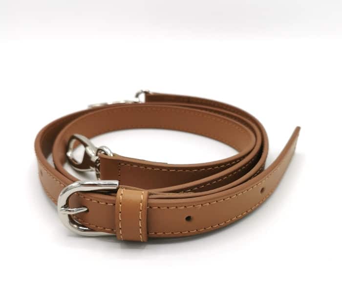 Bandouliere cuir reglable marron