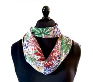 snood en soie costa rica