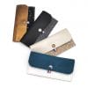 pochette porte-monnaie en cuir upcyclé