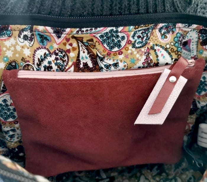 Sac hobo cuir froissé noir