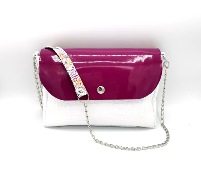 Corps de sac cuir à rabat interchangeable