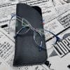 étui à lunettes homme en cuir