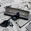 étui à lunettes homme en cuir
