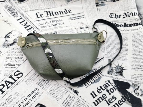 sac banane homme en cuir made in france