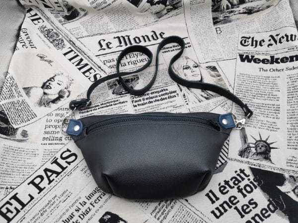 sac banane homme en cuir made in france