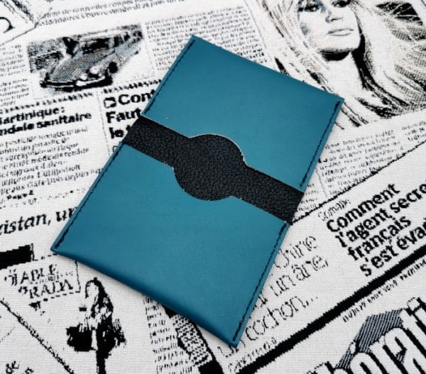 Porte cartes homme en cuir