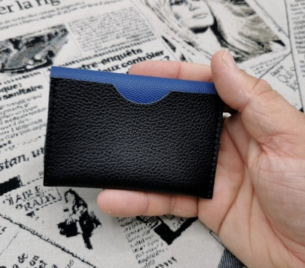 Porte cartes homme en cuir