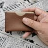 Porte cartes homme en cuir