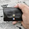 porte monnaie cuir homme Basile