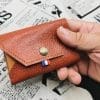 porte monnaie homme en cuir