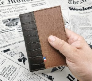 portefeuille homme en cuir made in France