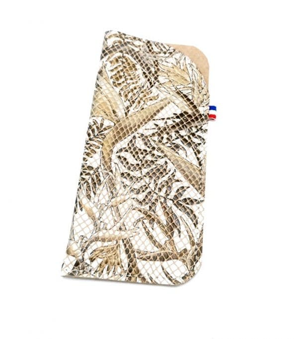 etui lunettes cuir femme les petits noeuds de Lucie