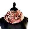 foulard en soie fleurs japonaises