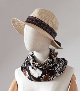 foulard en soie femme japon