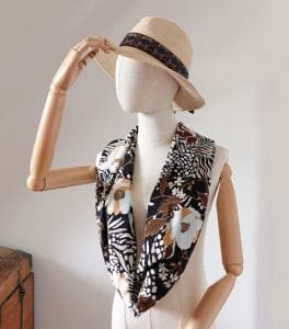 foulard en soie femme japon