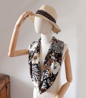 foulard en soie femme japon