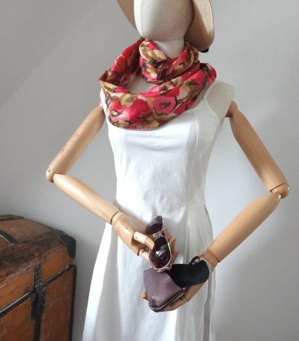 etui a lunettes souple en cuir parme