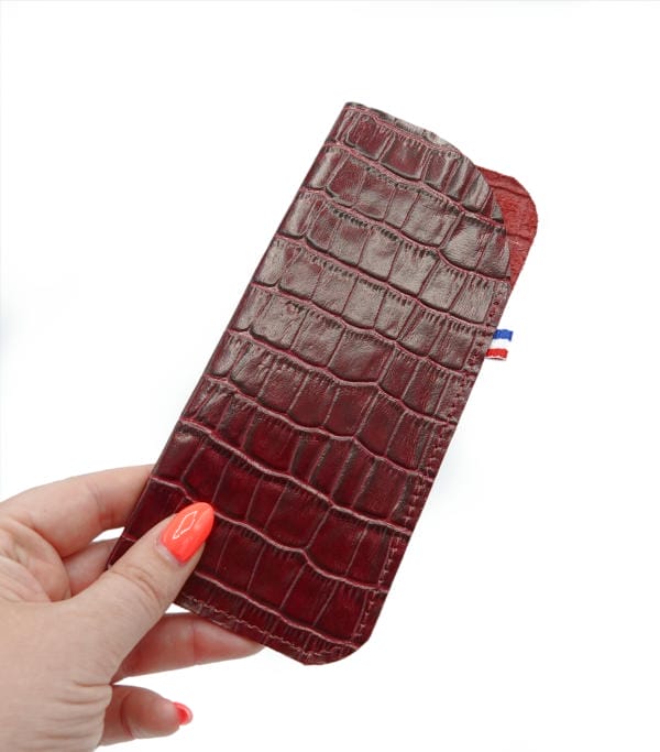 etui a lunettes cuir