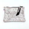 Smart rose dentelle pochette en cuir - mini-sac