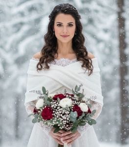 etole de mariage hiver tricot