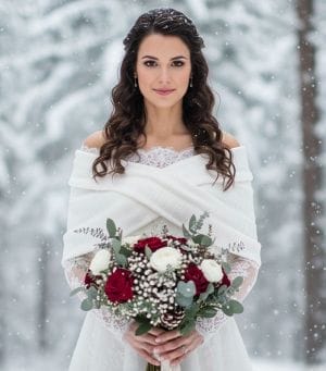 etole de mariage hiver tricot