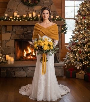 accessoire mariage hiver