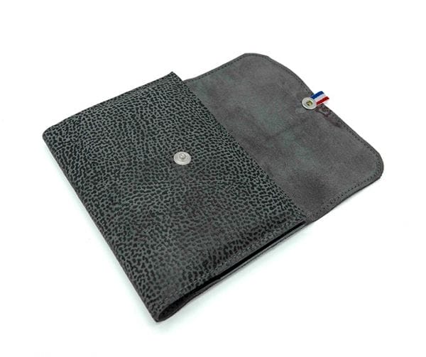 pochette ordonnance en cuir
