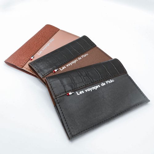 Personnalisation de maroquinerie
